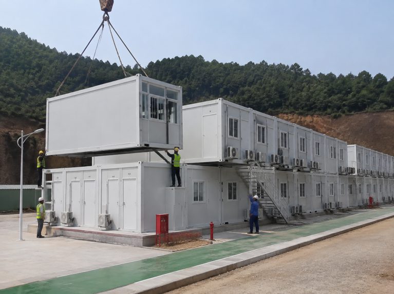 湖州集装箱办公室与工程营地房